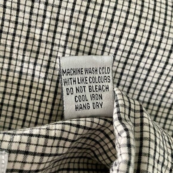 Bogari Short Sleeve Button Down Cotton  Shirt Large - Picture 6 of 6